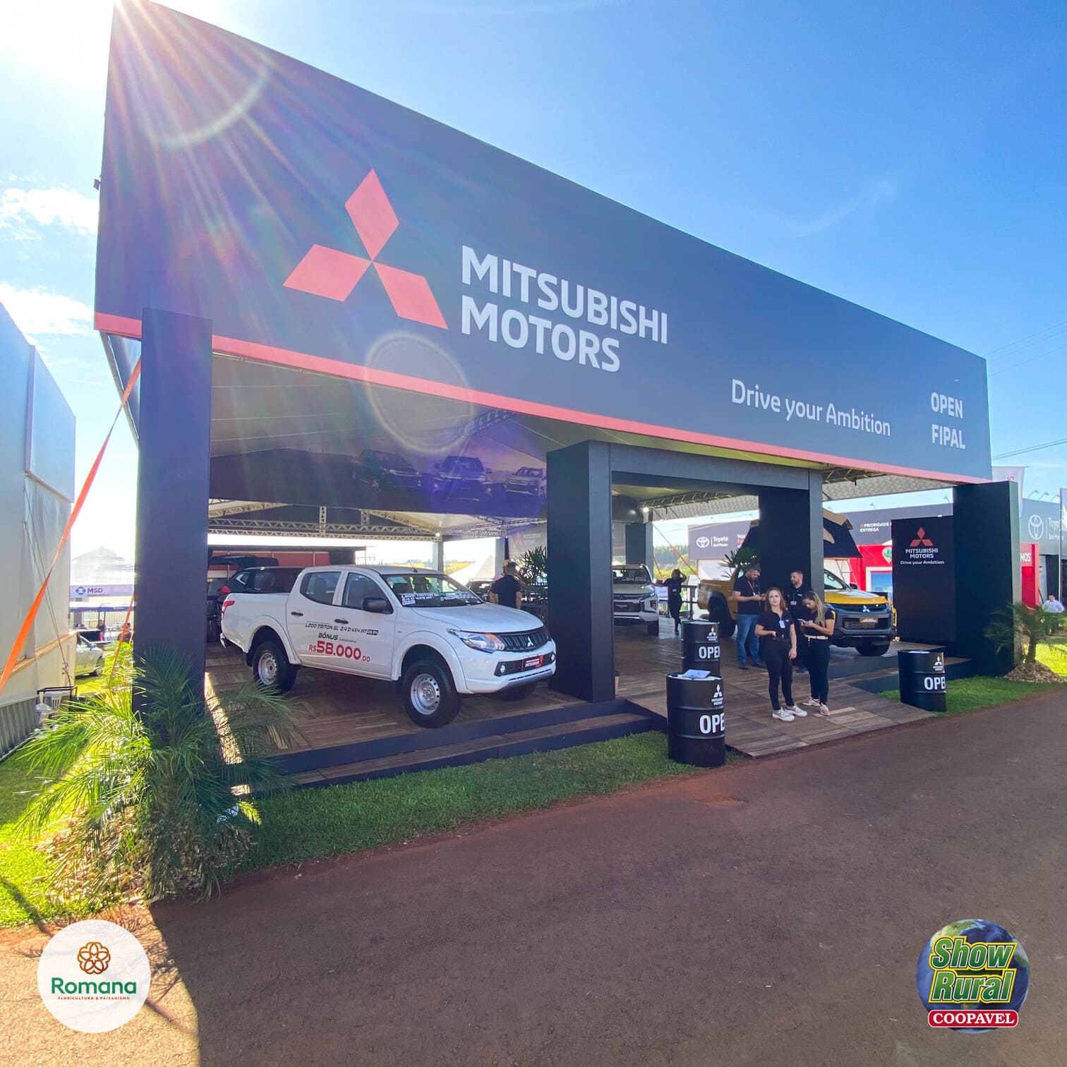 Show Rural 2024 - Stand Mitsubishi